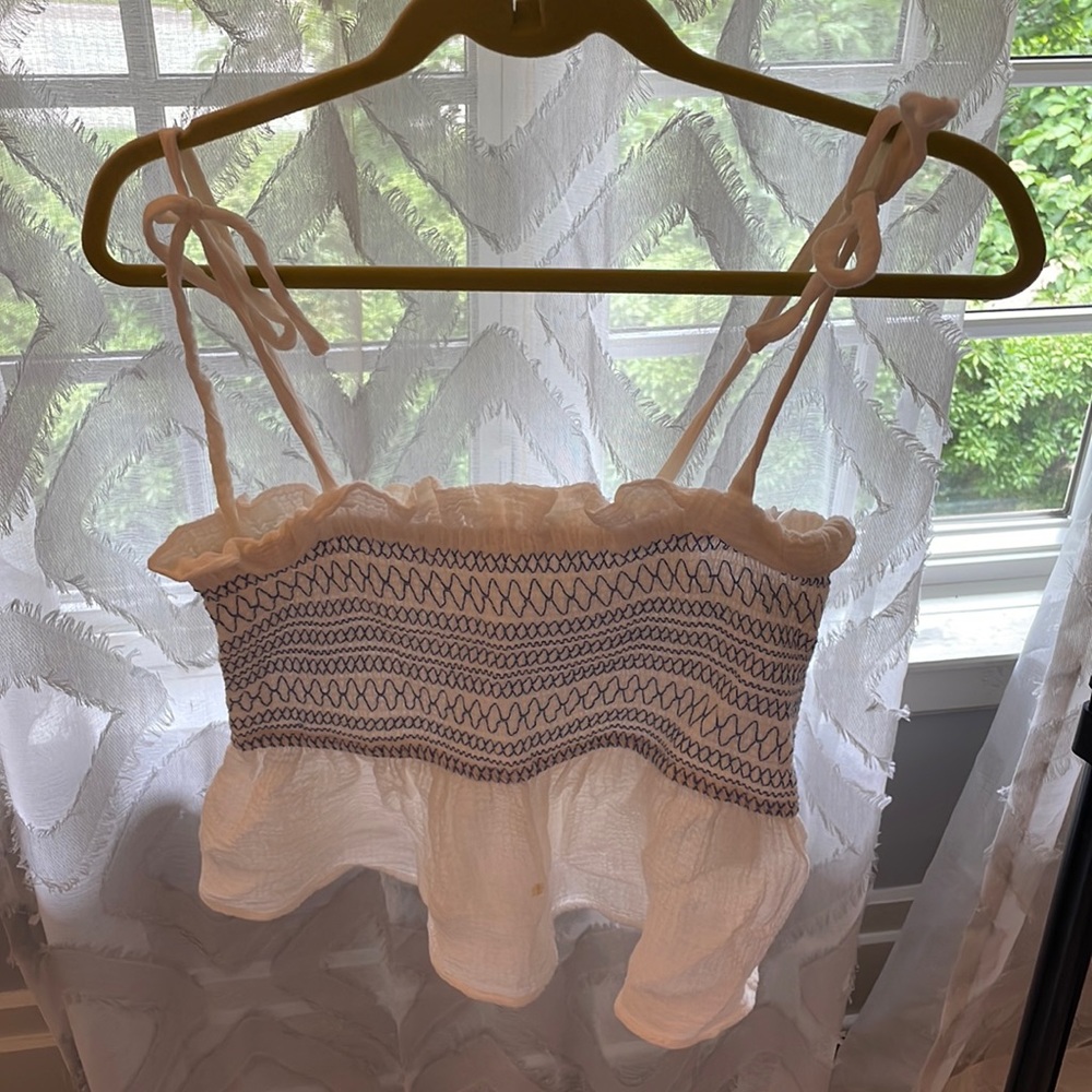 Free People Tie Top